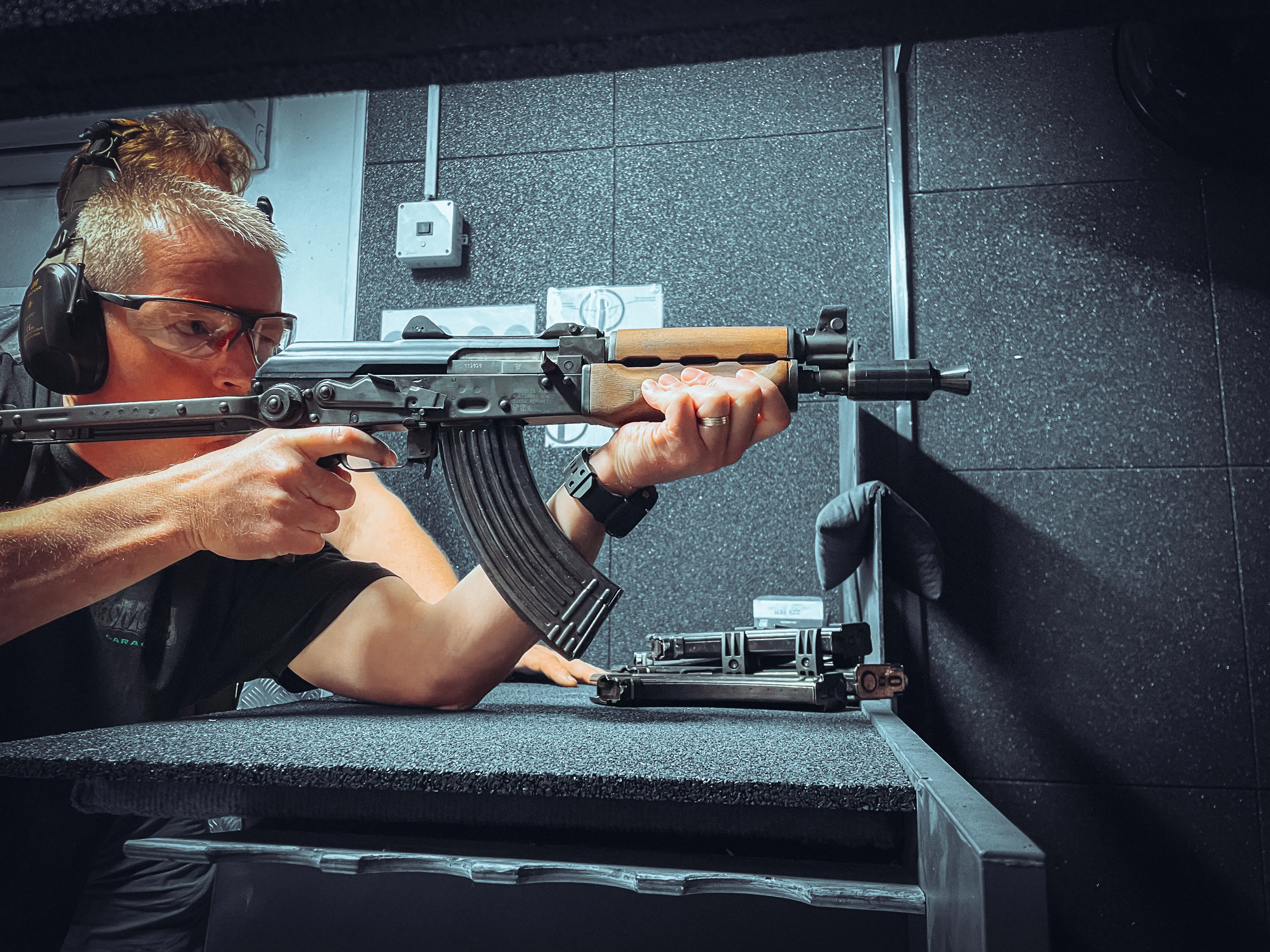 This AK-47, nicknamed 'The Dragon' by customers - guess why...