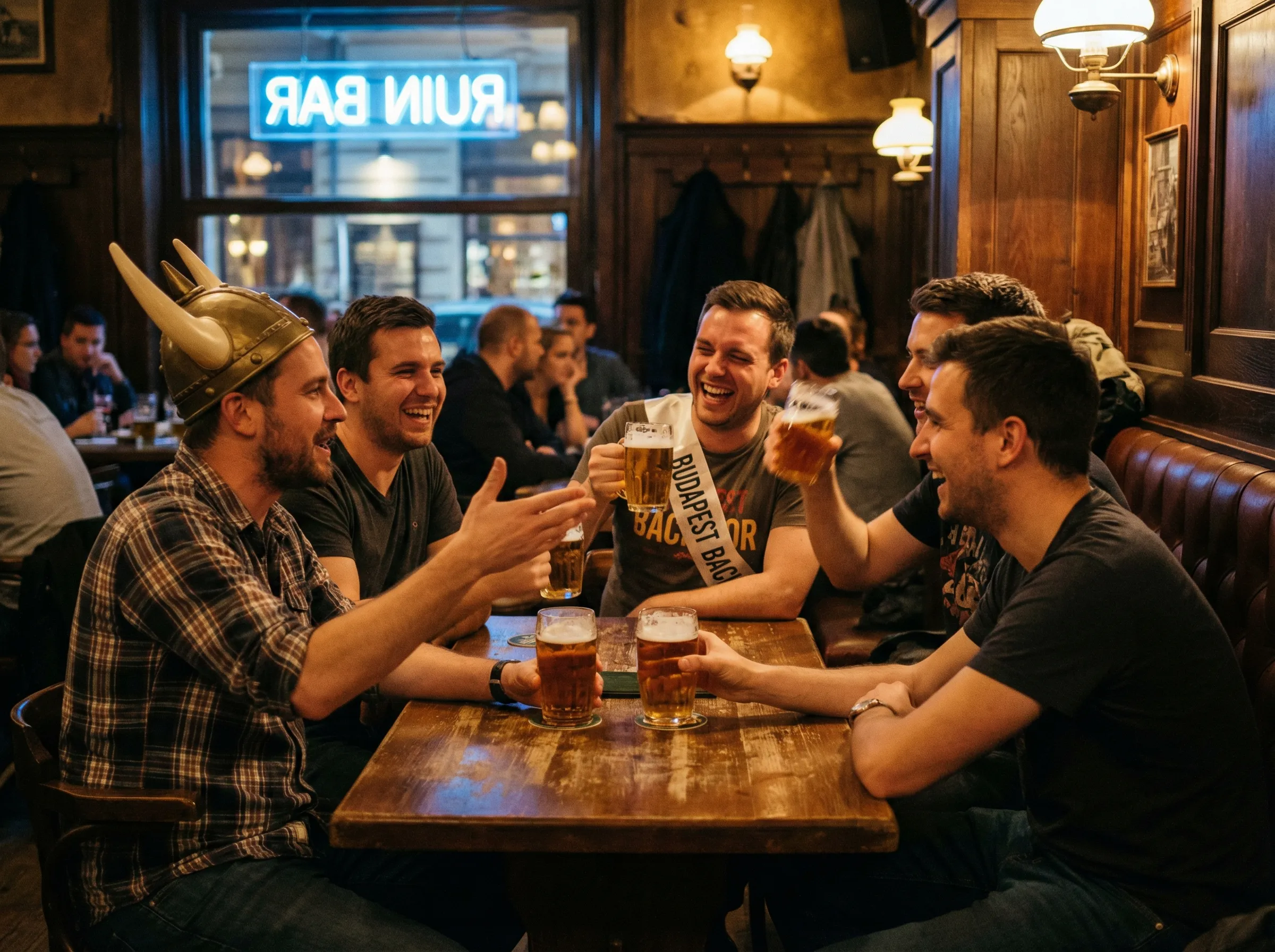 For an epic stag weekend in bUdapest you need 3 things...