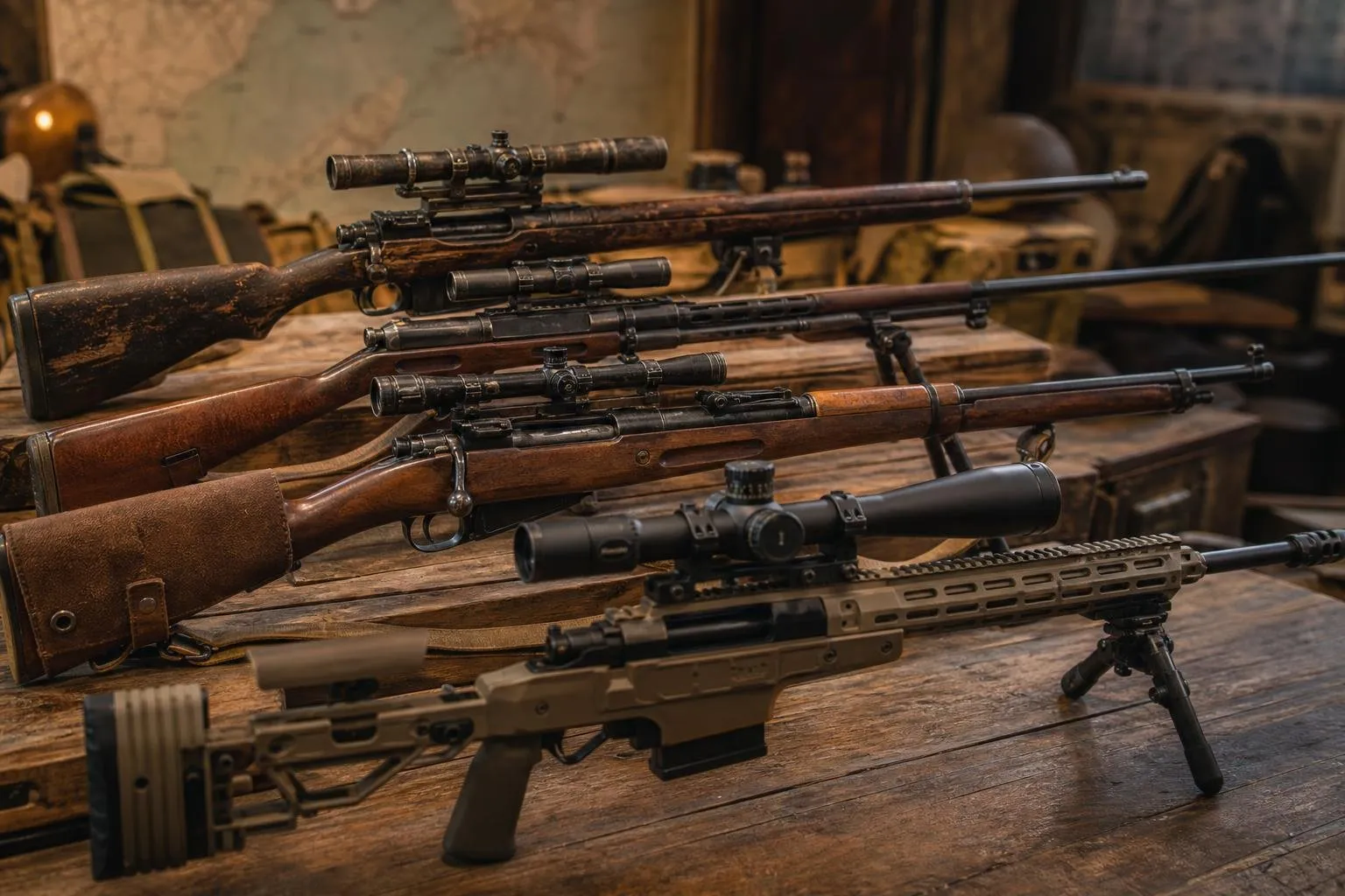 A History of Sniper Rifles: Evolution, Technology, and Impact