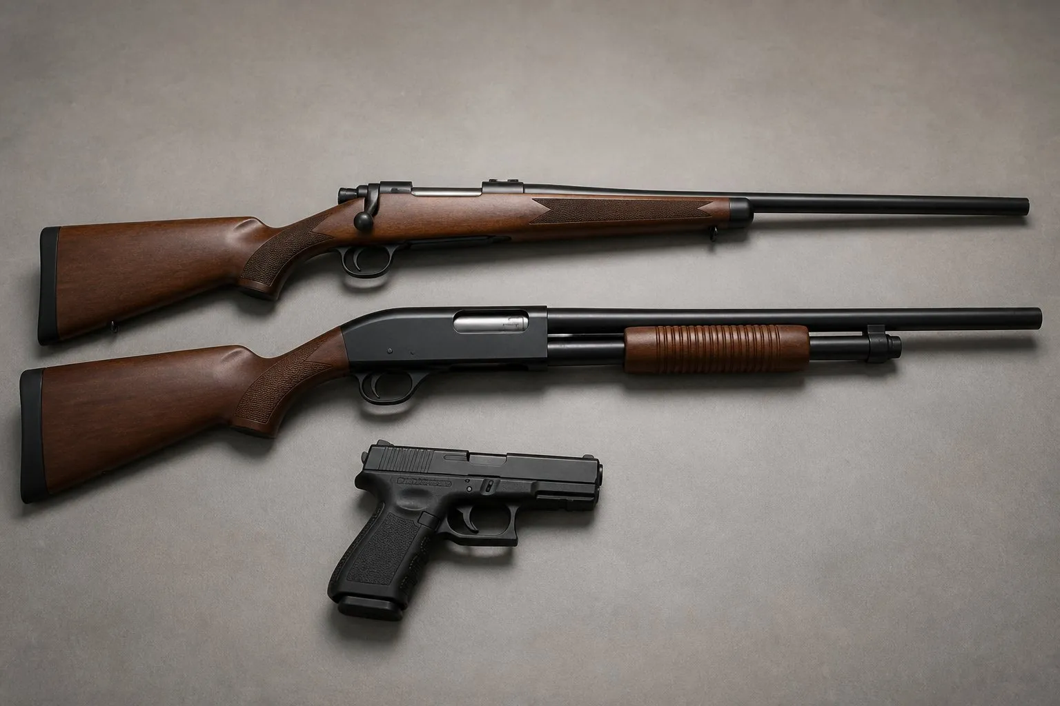 Pistols, Rifles or Shotguns: A Beginner’s Guide